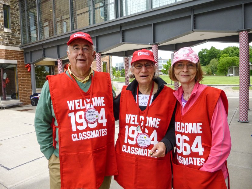 Steve Whitman, Ina Goldberg, (Chauncey) Neuman